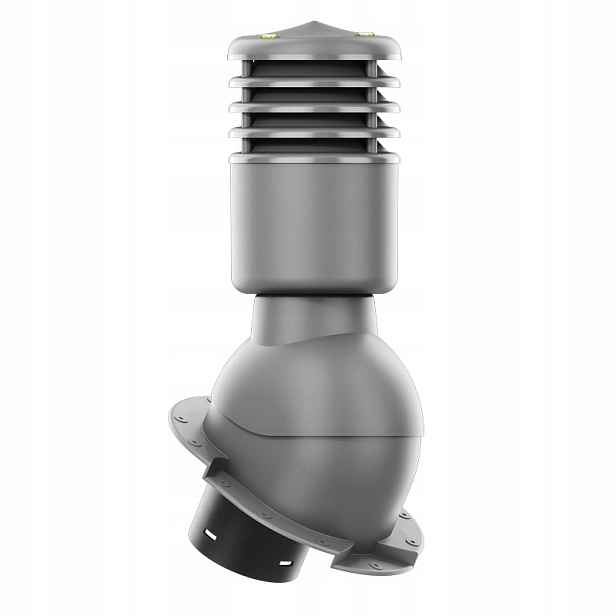 Větrací komín Smartline kaprařina fi 125 mm, zateplený grafit