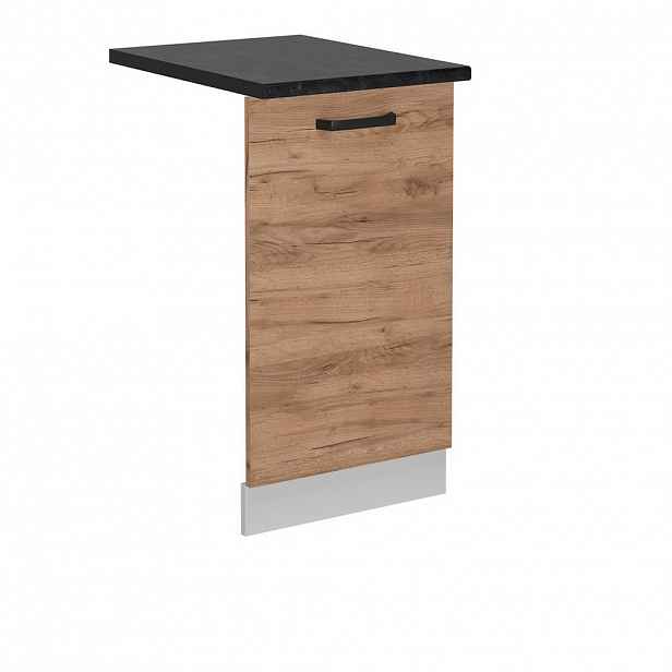 Vicco ČELNÍ PANEL MYČKY R-Line Zlatý mocný dub 45 cm , PD Antracit