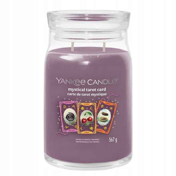 Yankee Candle Mystical Tarot Card velká vonná svíčka 567 g