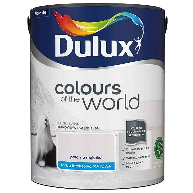 Dulux Barvy Světa Barva Emulzní Latexová Polární Mlha 5L