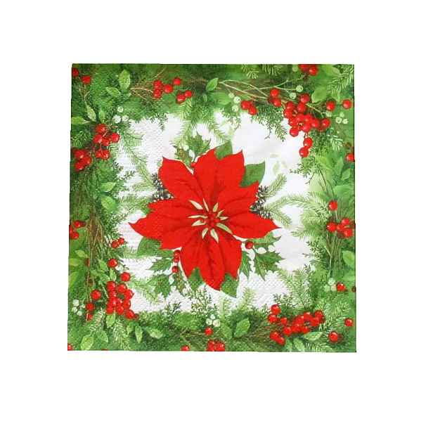 TORO UBROUSKY VÁNOČNÍ HVĚZDA 3VRSTVÉ 33X33CM