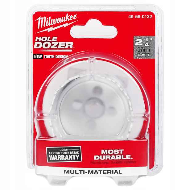 Korunkový Vrták na kovové dřevo 57 mm Milwaukee bimetalová Hole Dozer