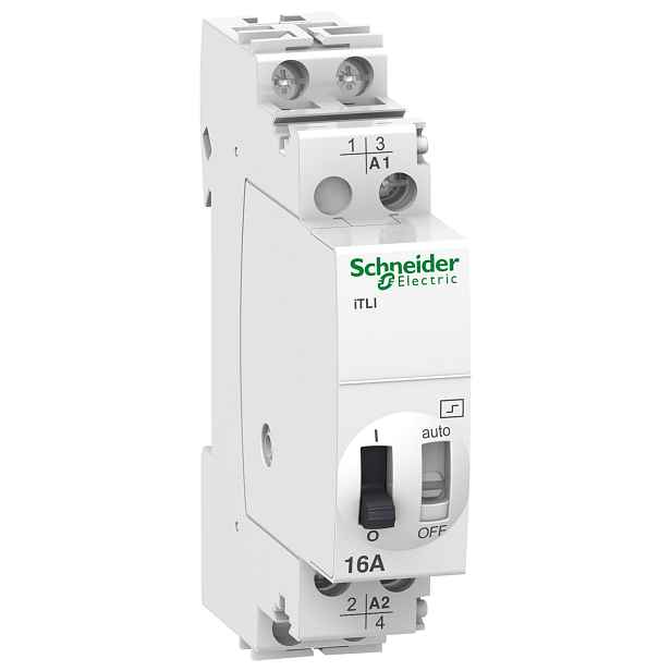 Relé impulzní Schneider Acti 9 iTL A9C30815, 16 A, 1 S + 1 V