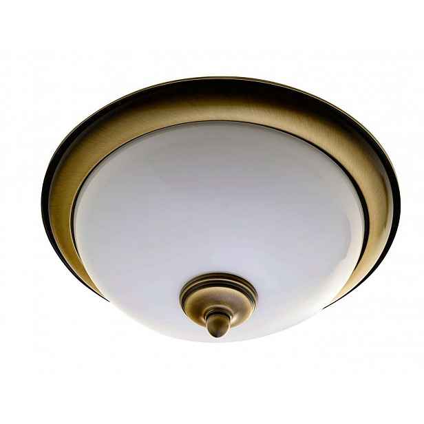 Sapho - Stropní svítidlo Gloster, průměr 315 mm, 40 W, bronz AU514
