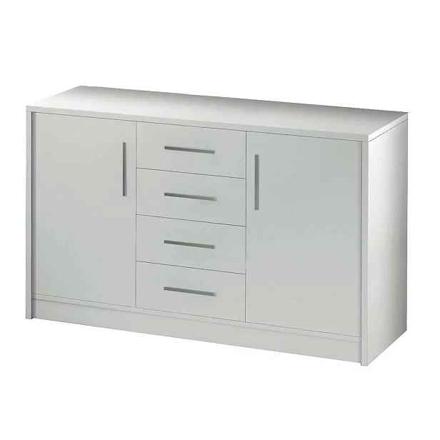 Casarredo Komoda GENEWA 2 bílá mat
