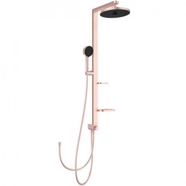 Sprchový systém Ideal Standard Alu+ s poličkou rosé BD585RO