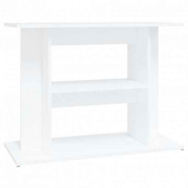 vidaXL Stojan na akvárium bílý 80 x 35 x 60 cm kompozitní dřevo