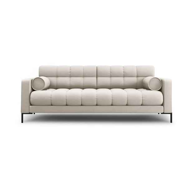 Béžová rozkládací/s úložným prostorem pohovka 222 cm Bali – Cosmopolitan Design