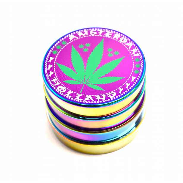 Kovový Mlýnek Grinder Cbd Thc Marihuana Tabák