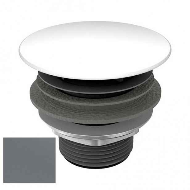 Kaldewei neuzavíratelný odtokový ventil Centro 4,8x4,8x4 cm cool grey 70 905800000665