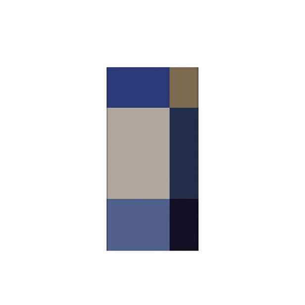 Södahl Osuška Colour Block