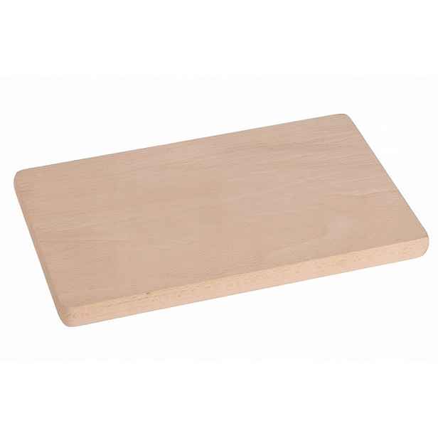 Dřevěná snídaňová buková deska 22x12x1 cm, sada 50 kusů