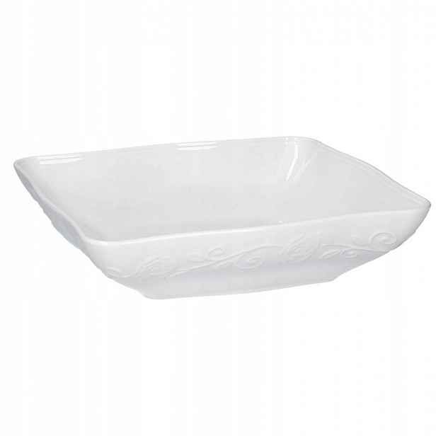 Sada 6 čtvercových mělkých misek 22 cm Florentina La Porcellana Bianca