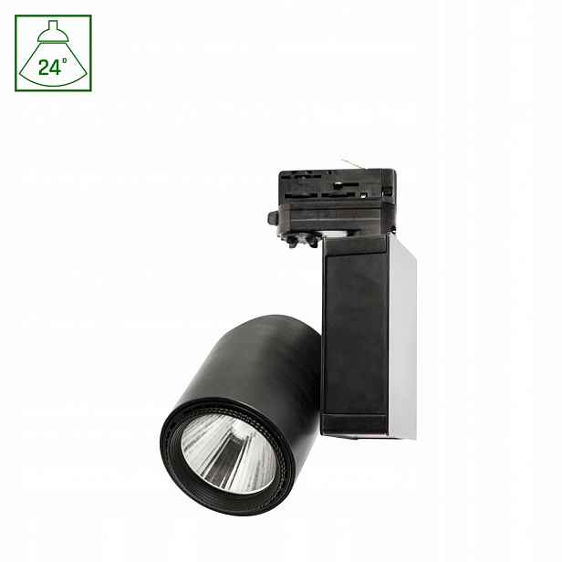 Svítidlo na kabel Madara Cob Led Černá 230V 30W IP20 Ww SpectrumLED