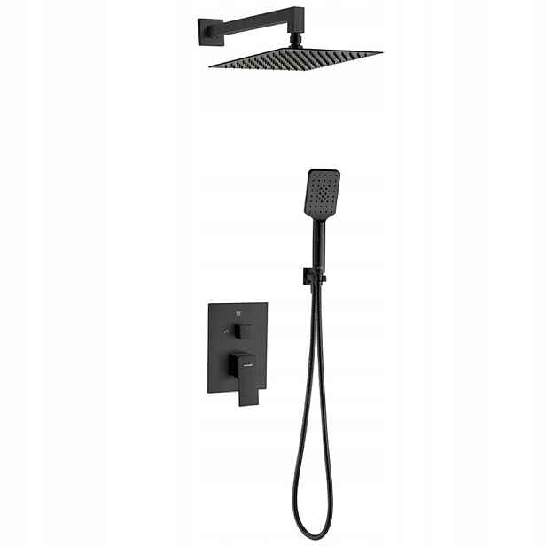 Sprchový Set Pod Omítku Valvex Polska Ars Black Černý