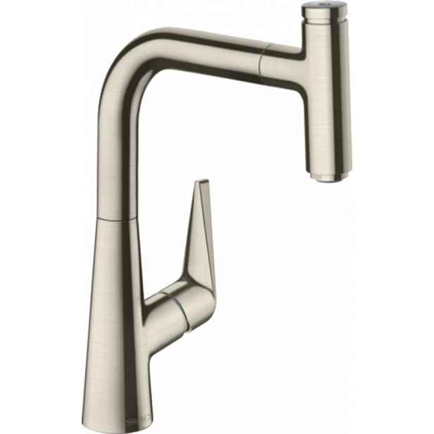 Dřezová baterie Hansgrohe Talis Select M51 s vytahovací sprškou vzhled nerezu 72822800