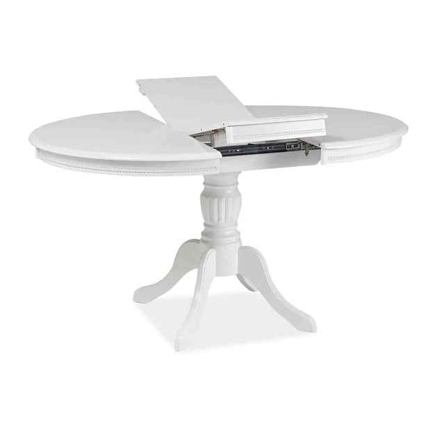 Casarredo Jídelní stůl OLIVIA rozkládací bílý