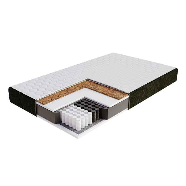 FDM Taštičková matrace Apulia Ottawa olivově zelená, velikost 160x200