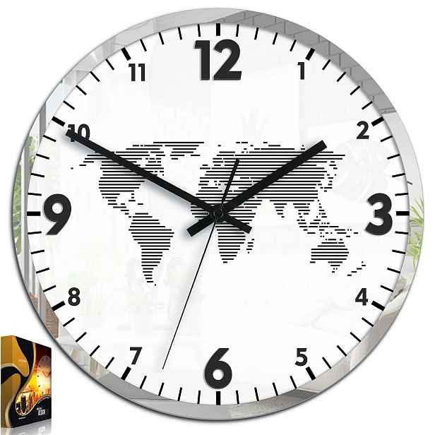 ModernClock Nástěnné hodiny Continental