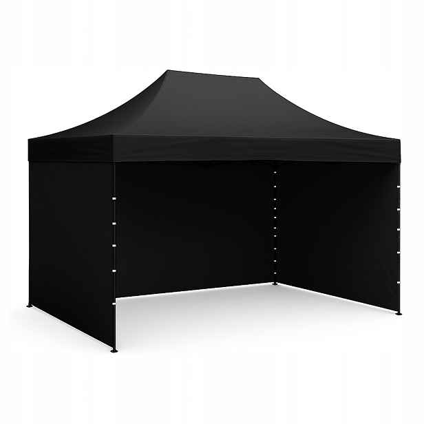 Aga Nůžkový stánek Party 3x4,5m Černý