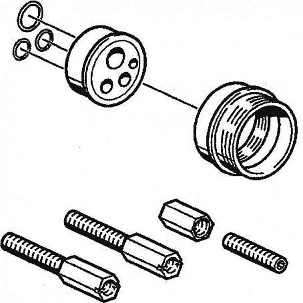 Hansa - Prodlužovací souprava 20 mm pro vestavné těleso 59912589