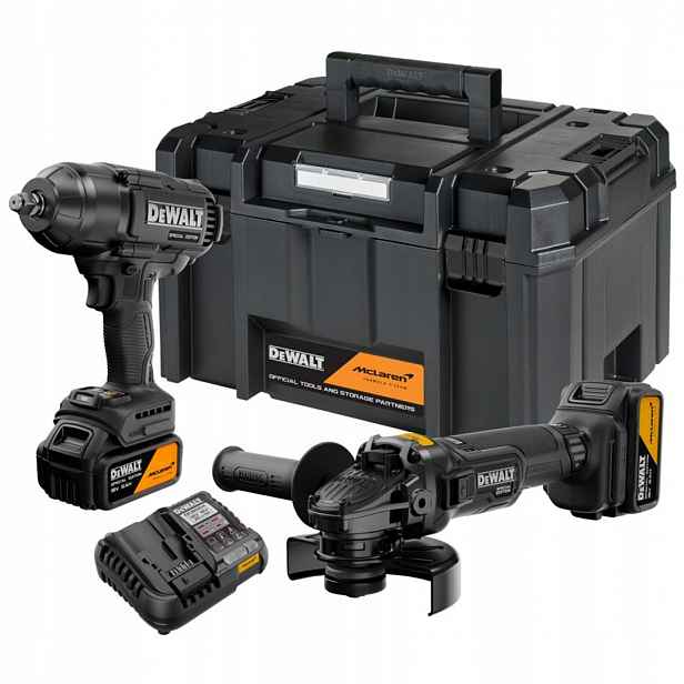 Sada elektrických řadičů DeWALT DCK2225MP2T-QW 2x5Ah DCF99+DCG45 kufr