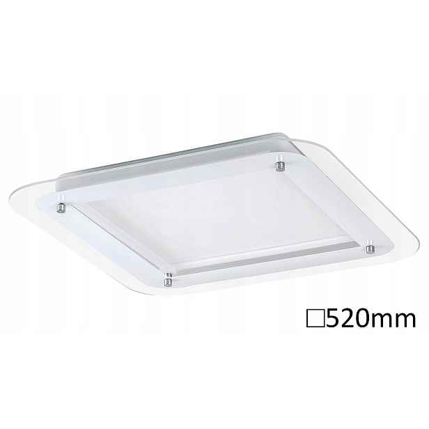 Stropní Svítidlo 52 cm Led 22 W bílý čtvercový Lorna 3490 Rabalux