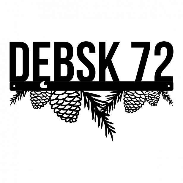 Číslo Na Dům 60 cm Tabule Adresa Ocel 2 mm Grafika 129