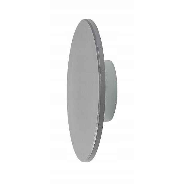 Led nástěnné venkovní svítidlo popelavě šedé kulatý 22 cm IP65 Rabalux