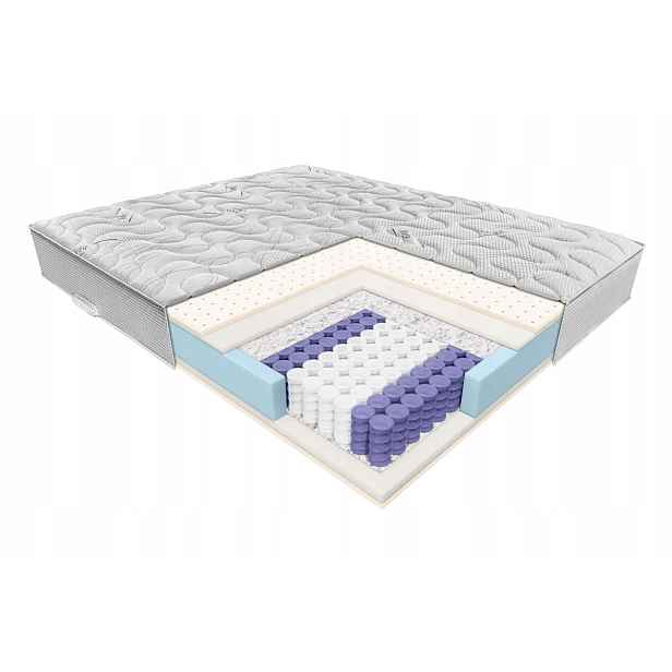Matrace Janpol Cora 80x200 s pružinami Silver Care 3D