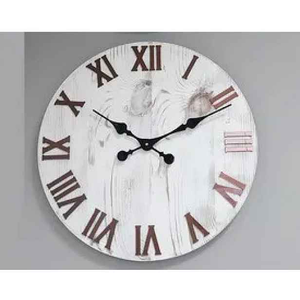 ModernClock Nástěnné hodiny Denny hnědé