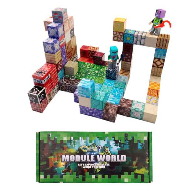 Toybit Magnetická stavebnice Minecraft MSTB2357