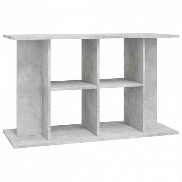 vidaXL Stojan na akvárium betonový šedý 100 x 40 x 60 cm, dřevo