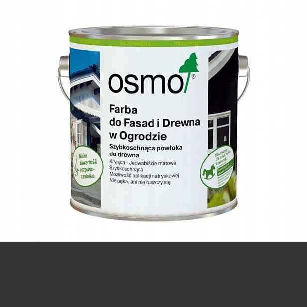 Osmo Zahradní fasádní a dřevěná Barva 7716 Antracit 0,75 l