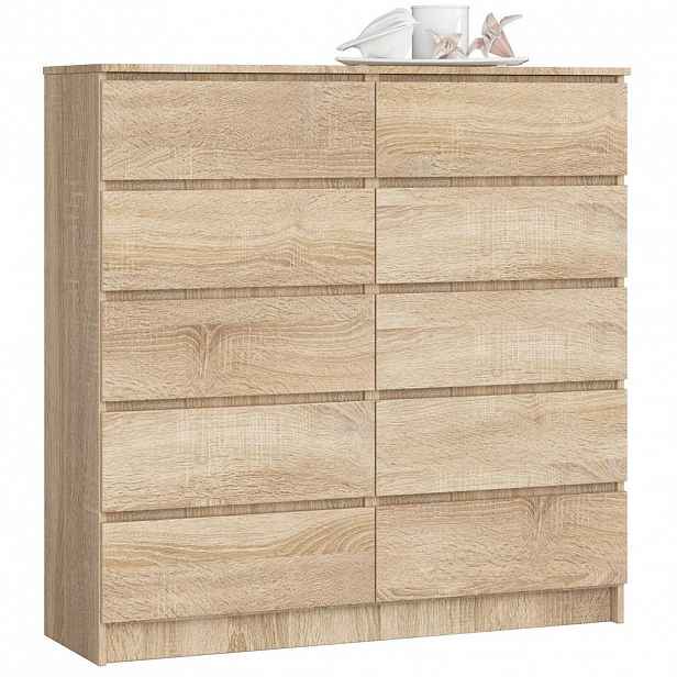 RAUMHIRSCH FURNITURE KOMODA dub Sonoma 121/120/40