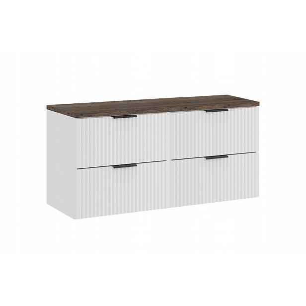 Zestaw meblowy 120cm z blatem, Adel White