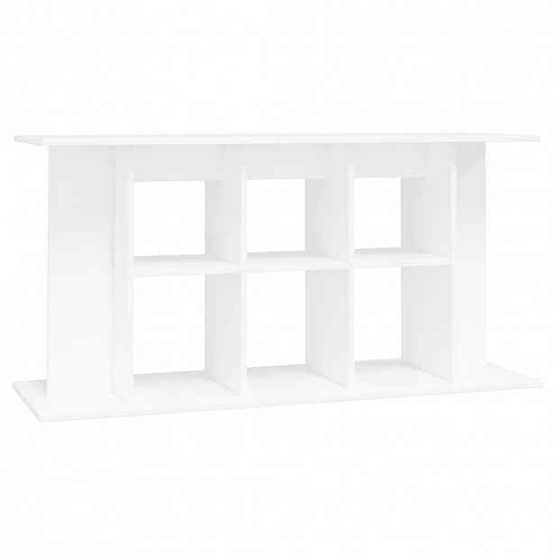 vidaXL Stojan na akvárium bílý 120 x 40 x 60 cm kompozitní dřevo