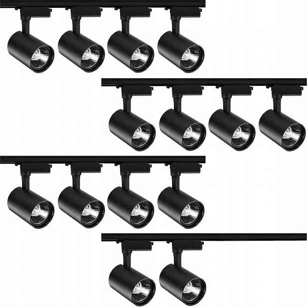 14 X Led Reflektorový Osvětlovač Pro Osvětlení Kolejnic Kolejnice
