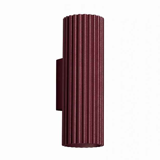 Nástěnná lampa Lampa nahoru a dolů moderní Gu10 Karbon 20 burgundská Sollux