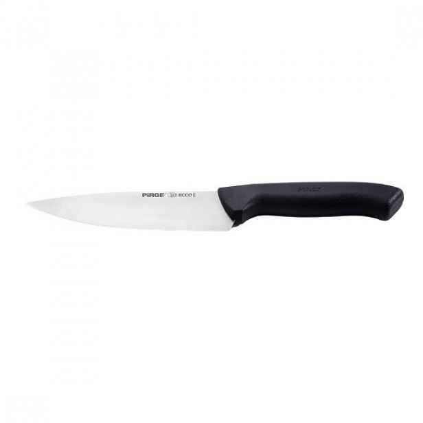 Šéfkuchařský nůž, 16 cm, "Ecco", černý - Pirge