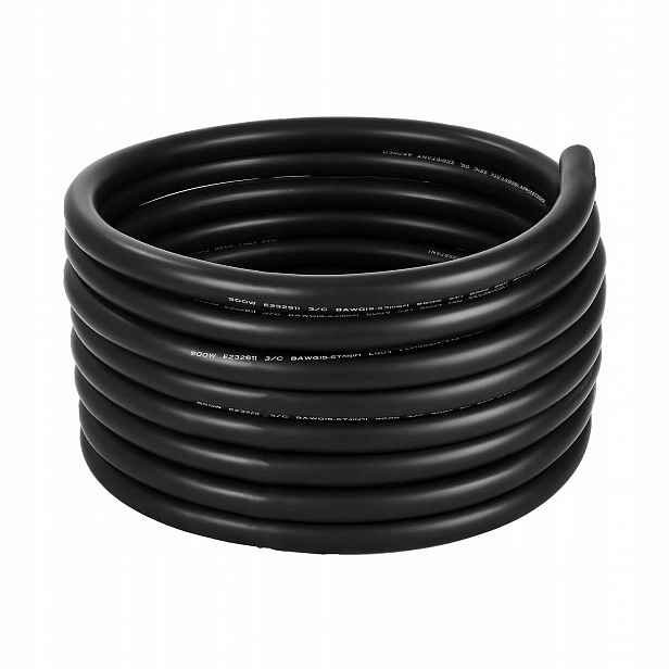 Elektrický kabel 6AWG 7,62 m měděný 16 mm² prémiový napájecí kabel