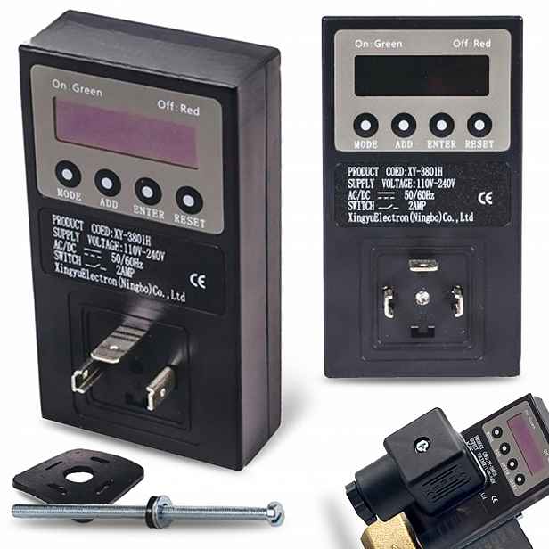 Časový Programátor Vypínač Časovač Plánovač Analogový Digitální Spínač