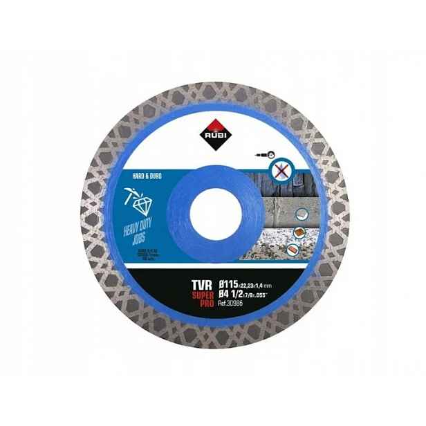 Diamantový Kotouč Turbo Viper Tvr Superpro 125MM 30987 Rubi