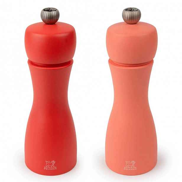 Sada mlýnků Peugeot Tahiti Duo 15 cm, Fire, sůl a pepř