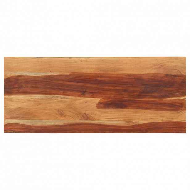 vidaXL Stolní deska 140 x 60 x (2,5–2,7) cm masivní akáciové dřevo