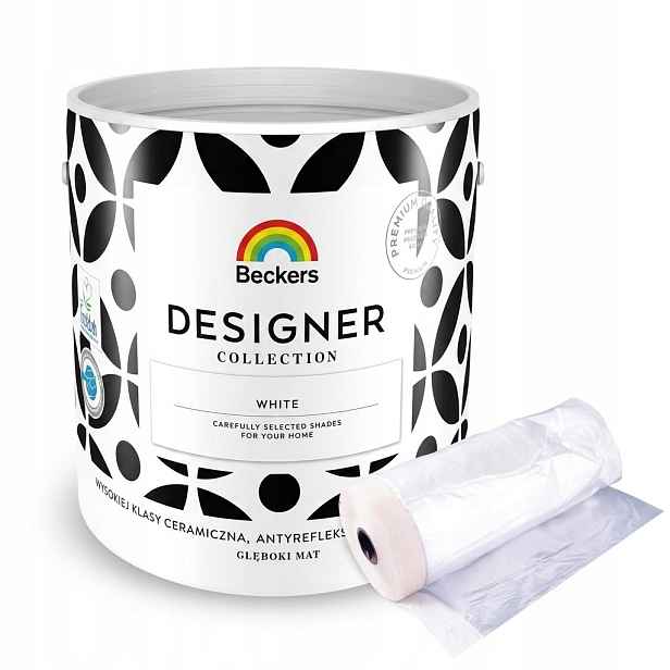 Beckers Designer Collection 2,5L Bílá Antichlap S Páskou 110CM Painter