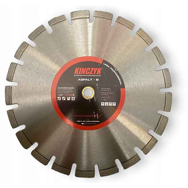 Kińczyk Diamantový Kotouč Asfalt-b 350 mm 21-1022