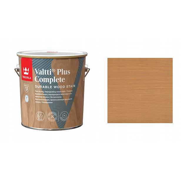 Tikkurila Valtti Plus Complete 2,7L 5063 Sora – Rychleschnoucí Lak
