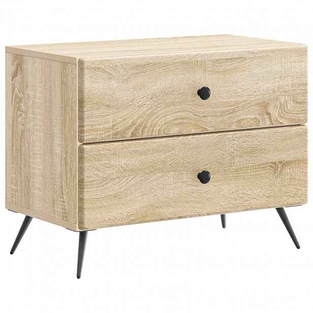 vidaXL Noční skříňka Dub sonoma 62 x 34,5 x 47,5 cm Kompozitní dřevo