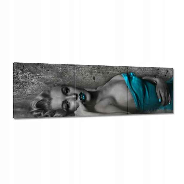 Obrazy 120x40 Marilyn Monroe s ústy